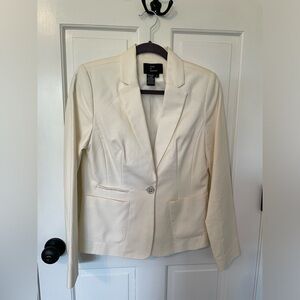 Jules & Leopold women’s jacket blazer lined cream ivory style 32583 8